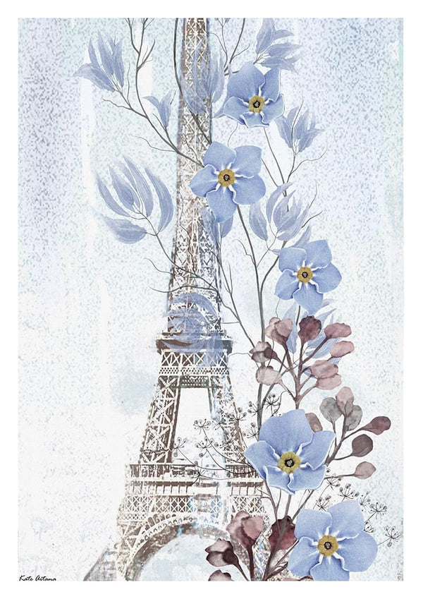Blå Paris - Kate Aitana