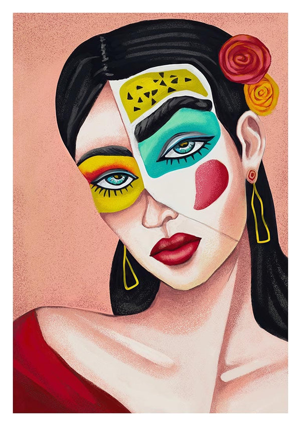 Farverige øjne - Martina Karlsson