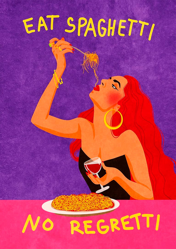 Spis spaghetti uden fortrydelse