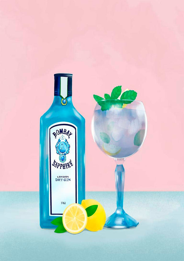 Gin-cocktail
