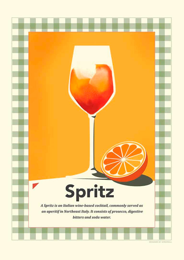 Spritz retro-print