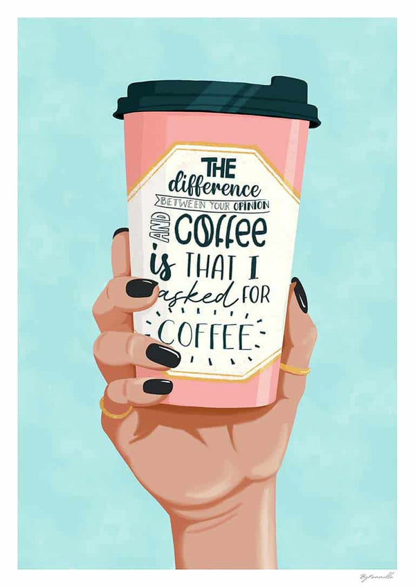 Spurgte efter kaffe - ByKammille