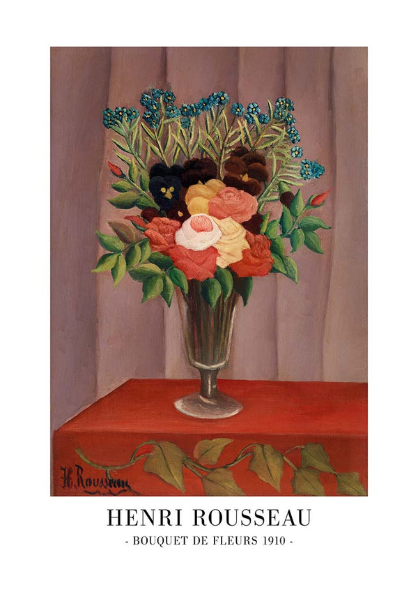 Bouquet De Fleurs 1910 - Henri Rousseau