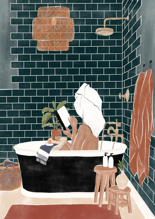 Girl in Hottub