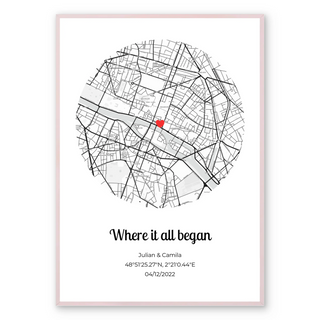 Where it all began - Personalized Poster