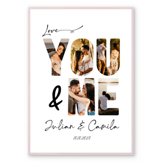 You & Me - Personalized Poster