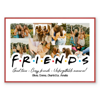 Friends - Personalized Poster