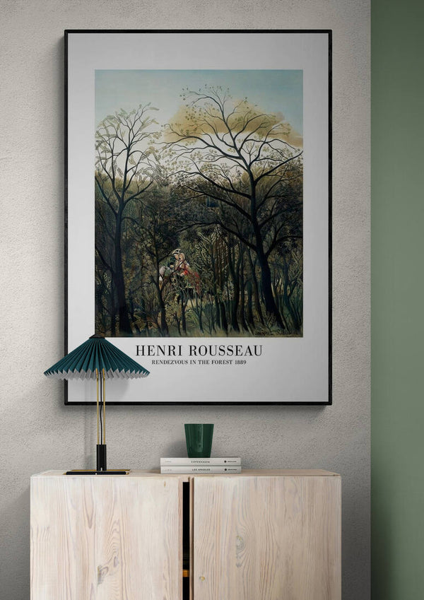 Møde i skoven - Henri Rousseau