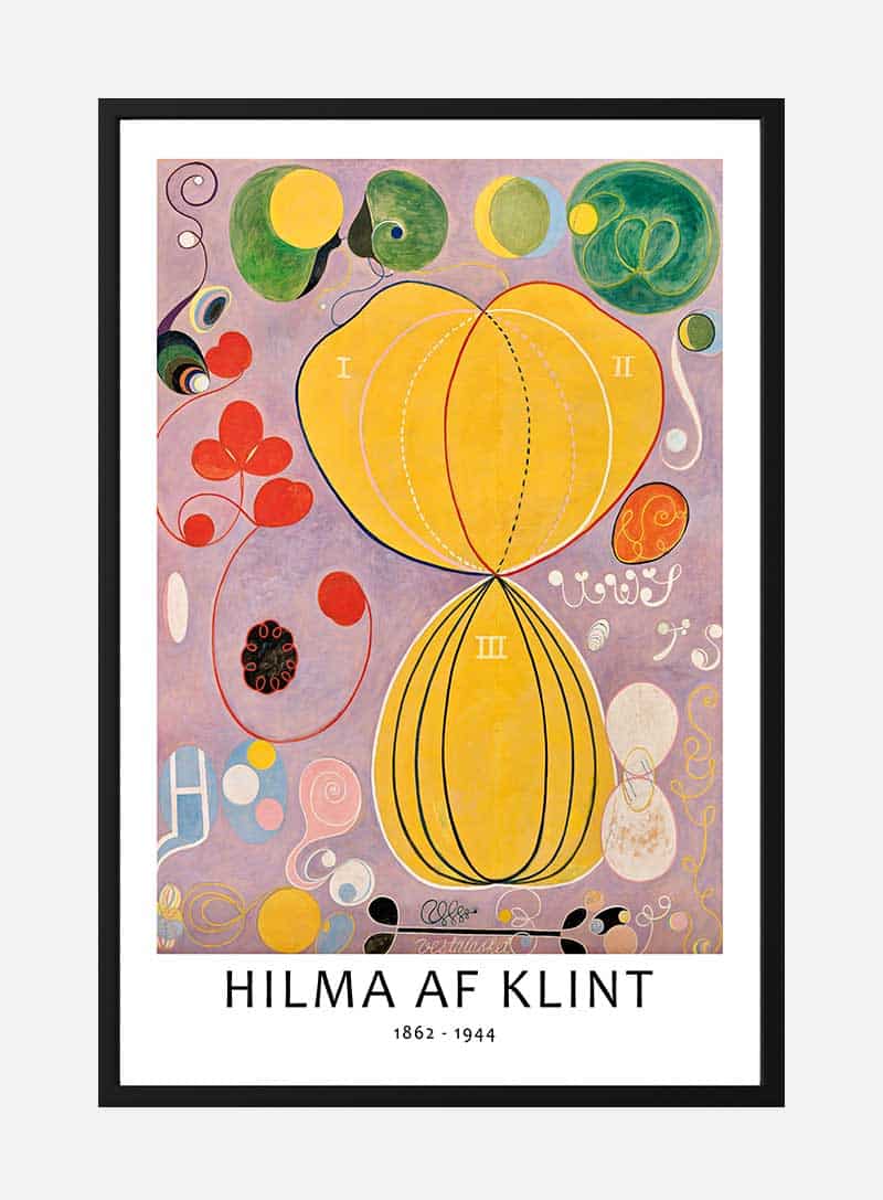 HILMA AF KLINT - THE TEN LARGEST, ADULTHOOD, NO. 7 PLAKAT