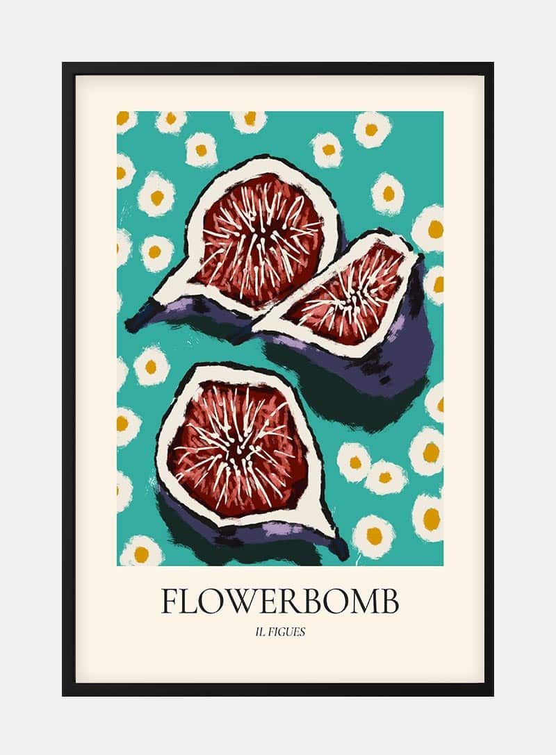 Billede af Flowerbomb Il Figues Plakat