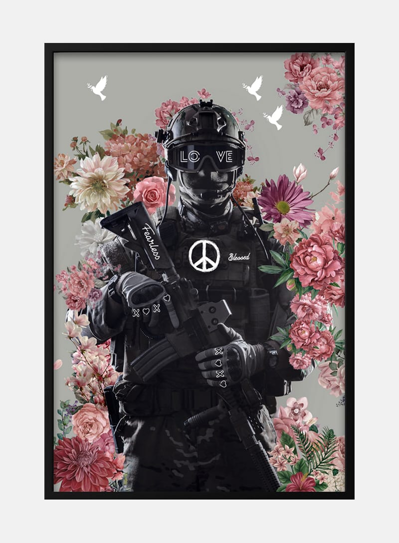 Soldier of peace 2 plakat
