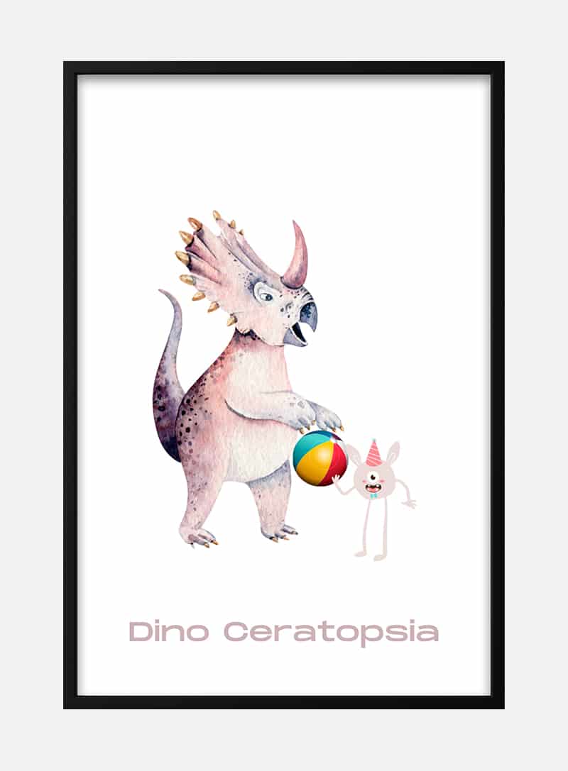 Billede af Cool Dinosaurus plakat til børn