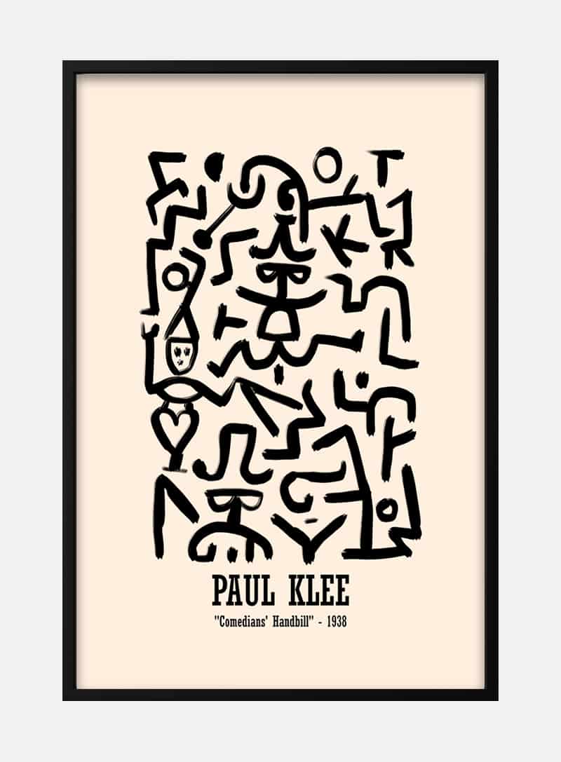 Paul Klee #2 kunst plakat til stuen
