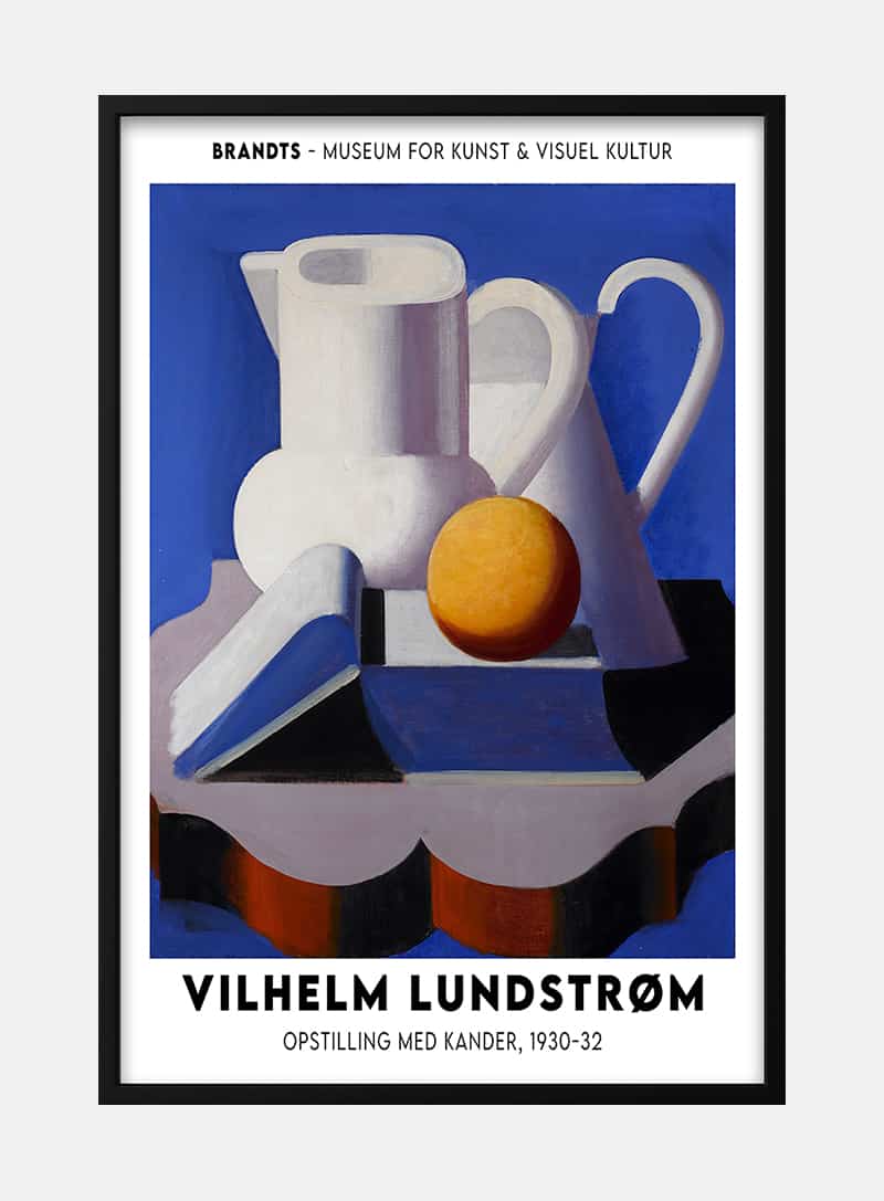 Billede af Wilhelm Lundstrøm exhibition poster