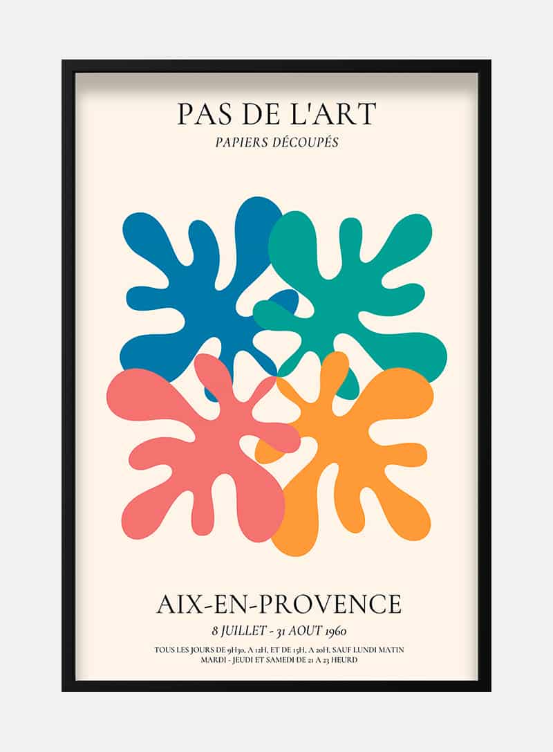 Billede af Matisse inspired Autum Leaves plakat