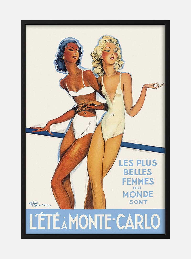 Léte a Monte-Carlo Plakat