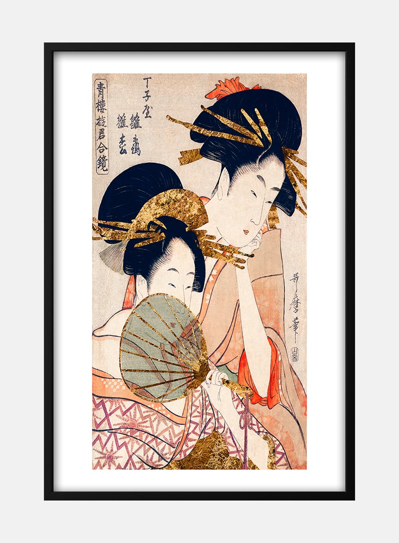Billede af Traditional Japanese women plakat