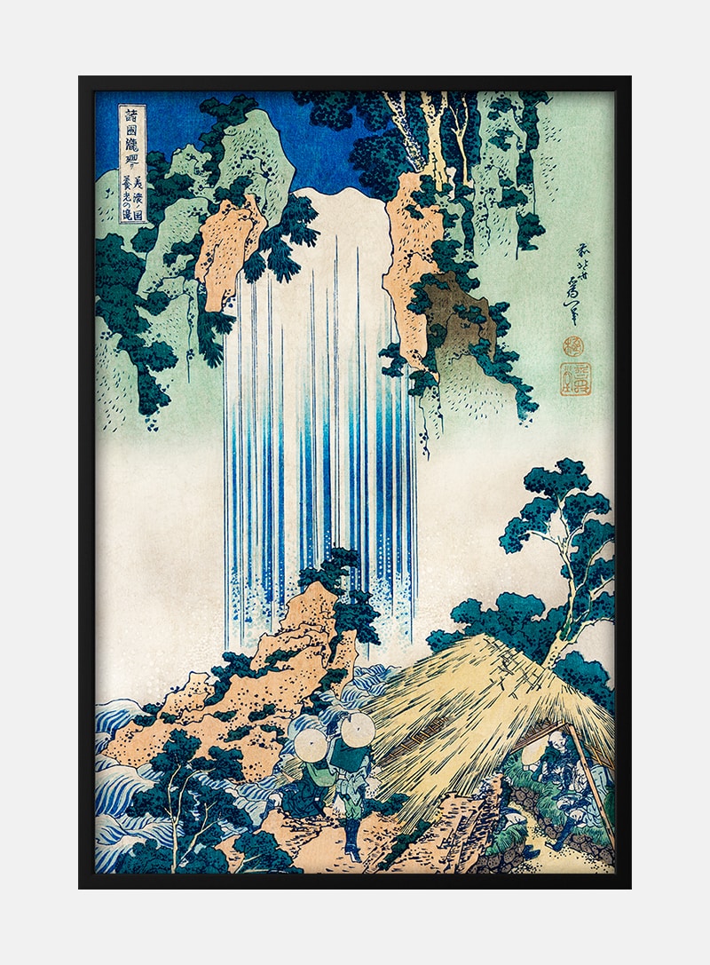 Billede af Yoro Waterfall by Katsushika Hokusai