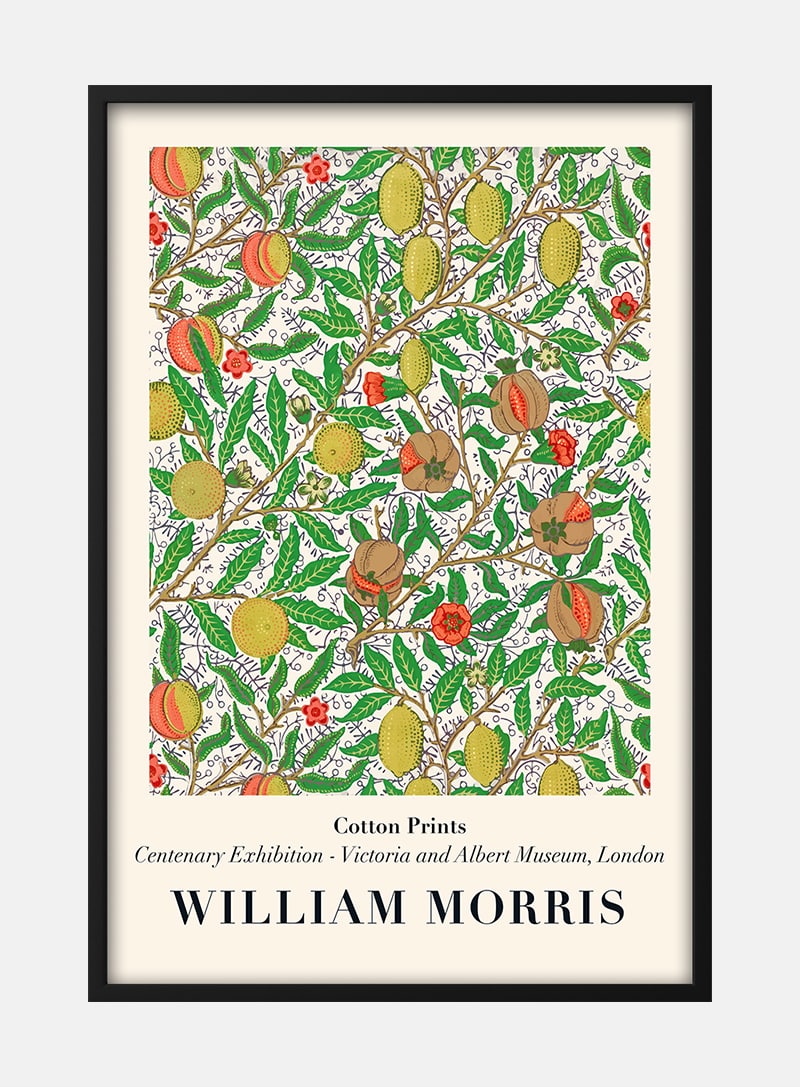 Billede af William Morris - Lemons Plakat