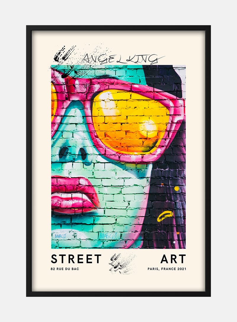 Street Artsy Unique Plakat