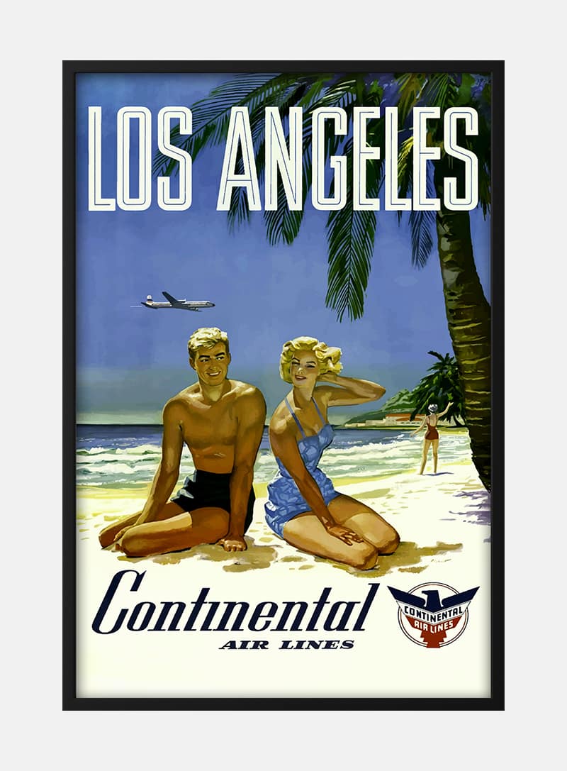 Los Angeles Vintage Plakat