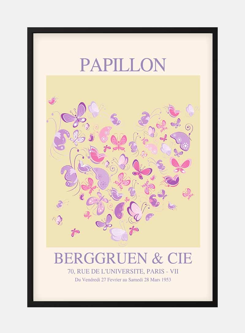Inspired Papillon No. 04 Plakat