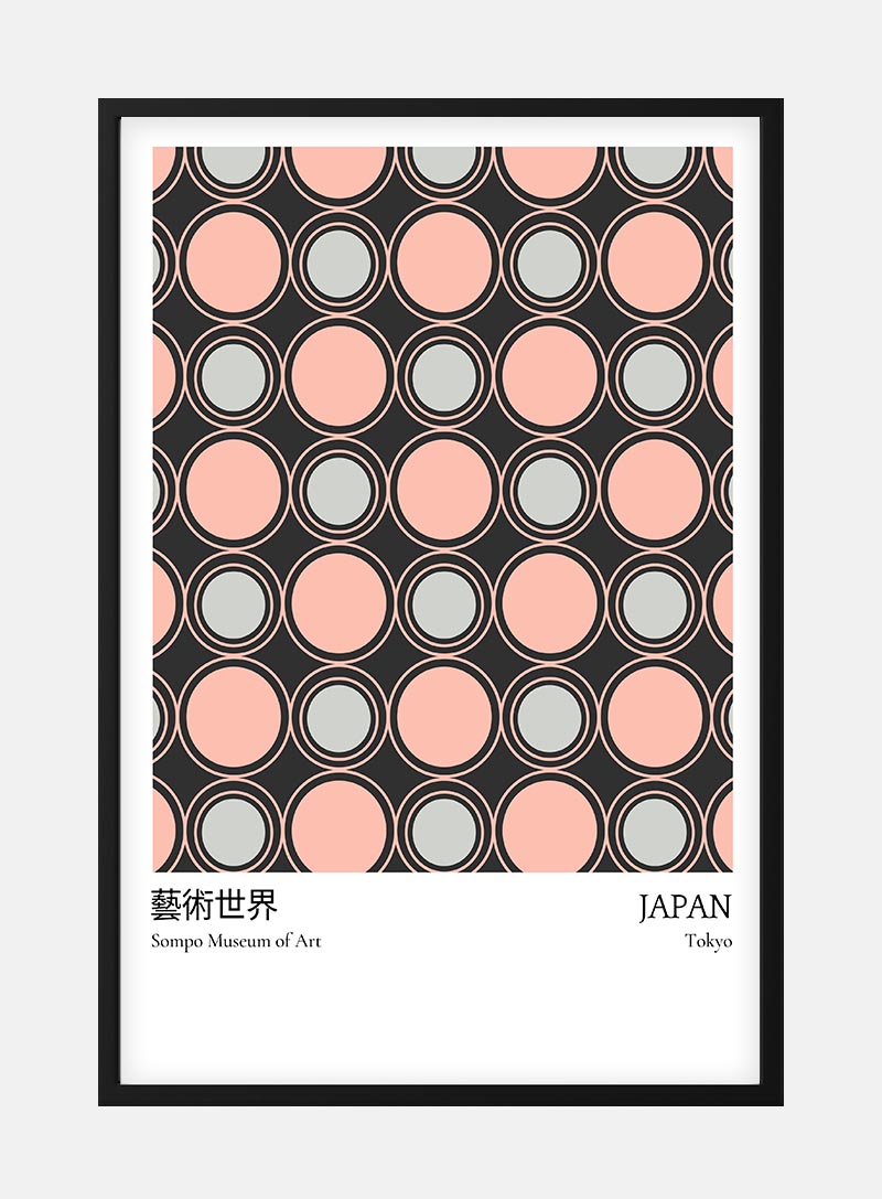 Pink Dots From Japan Exhibition Plakat