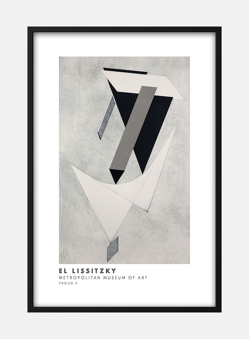 Se El Lissitzky - Proun Plakat hos Artsy Fartsy