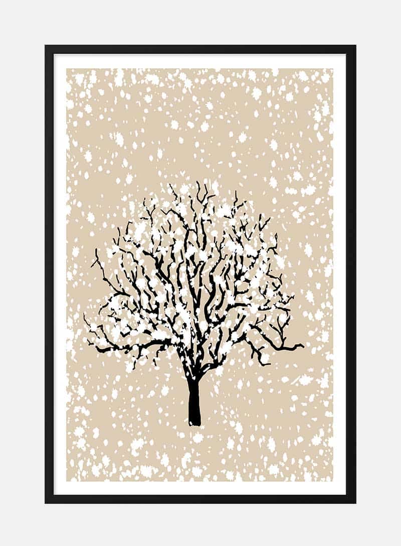 Winter Tree Plakat