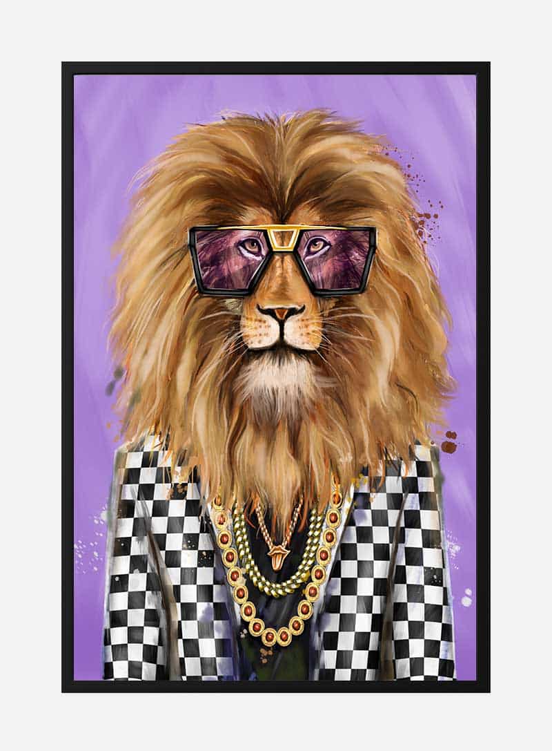 Lion Dior Plakat