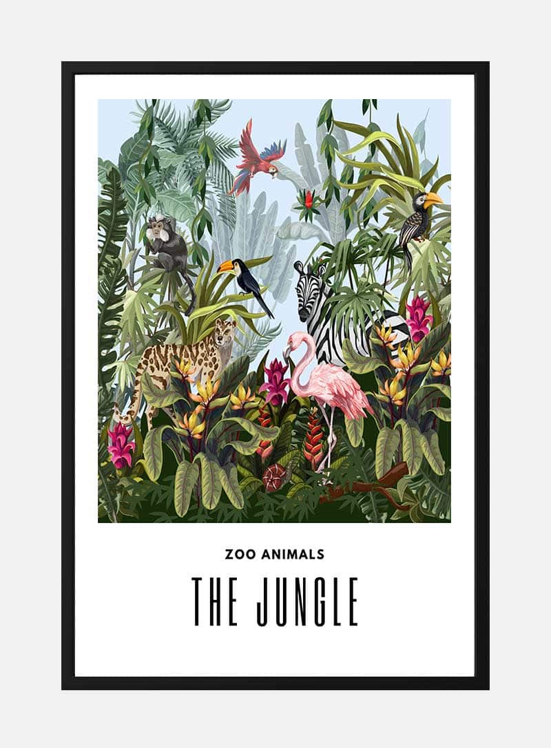 The Jungle Børneplakat